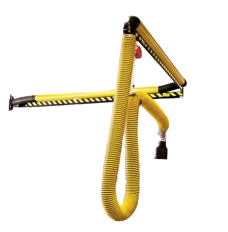 odsávací hadice Plymovent na výložníku FEB